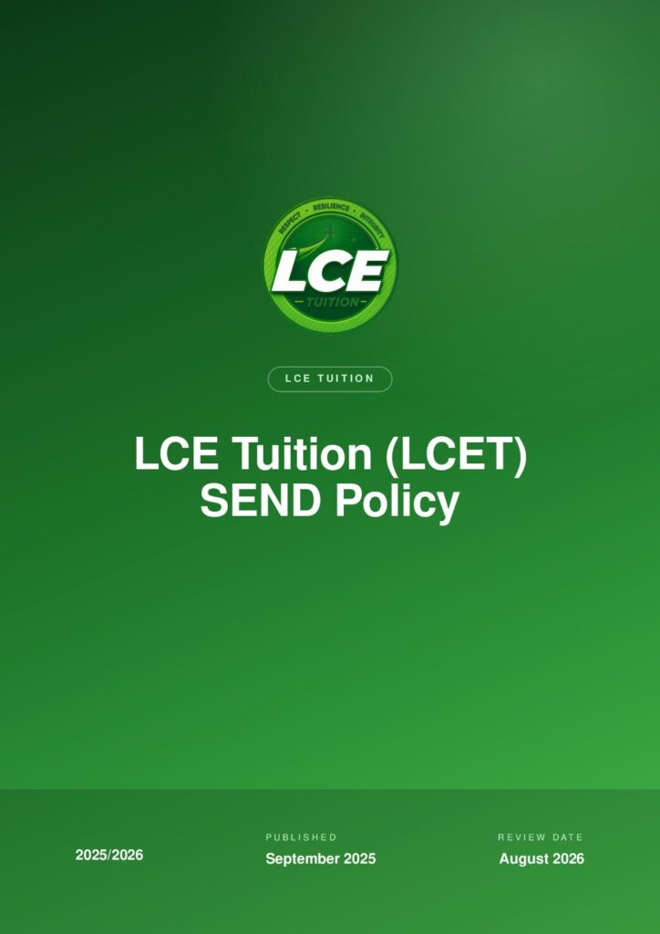 thumbnail of SEND Policy LCE Tuition